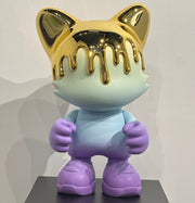 Superplastic x UberJanky Pastel & Gold Drip