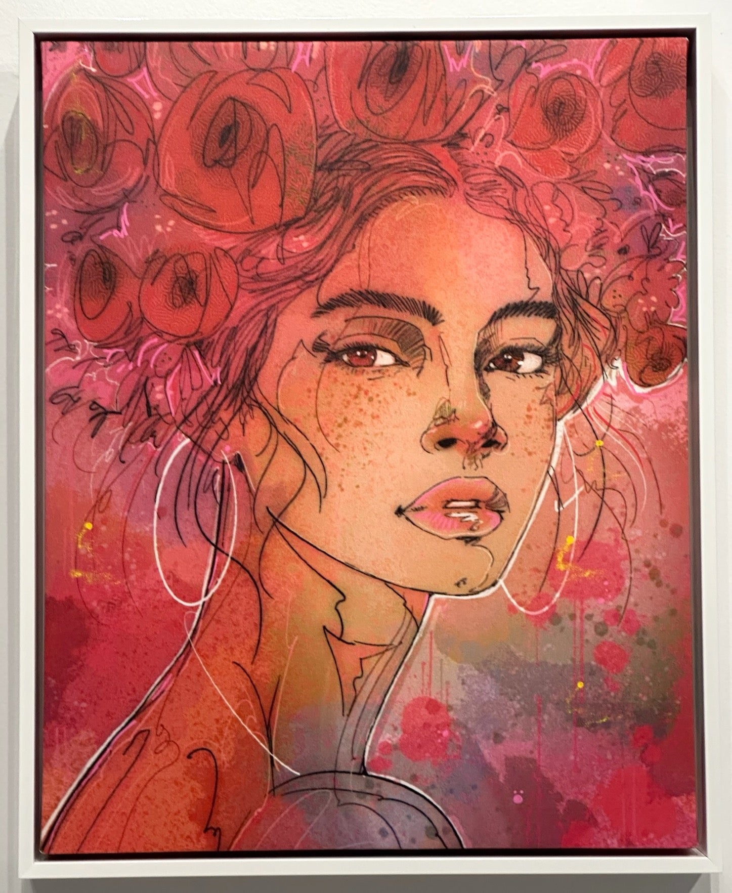 Lionel Milton – Ash Rose giclée print