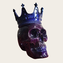 Skull-Royal Color Melt