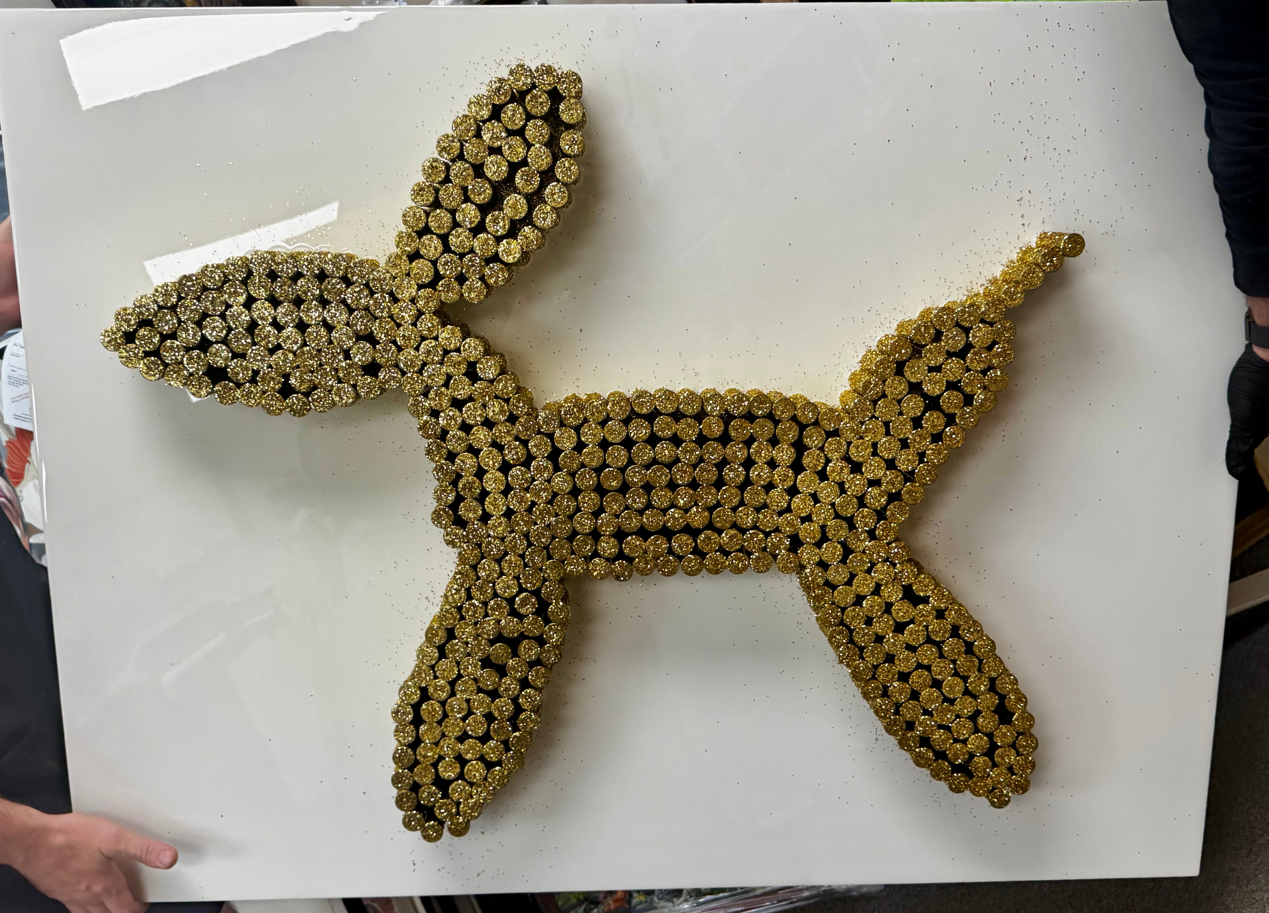 Ballon Dog (Gold)