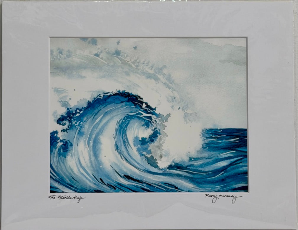 Wave Azul (unframed)