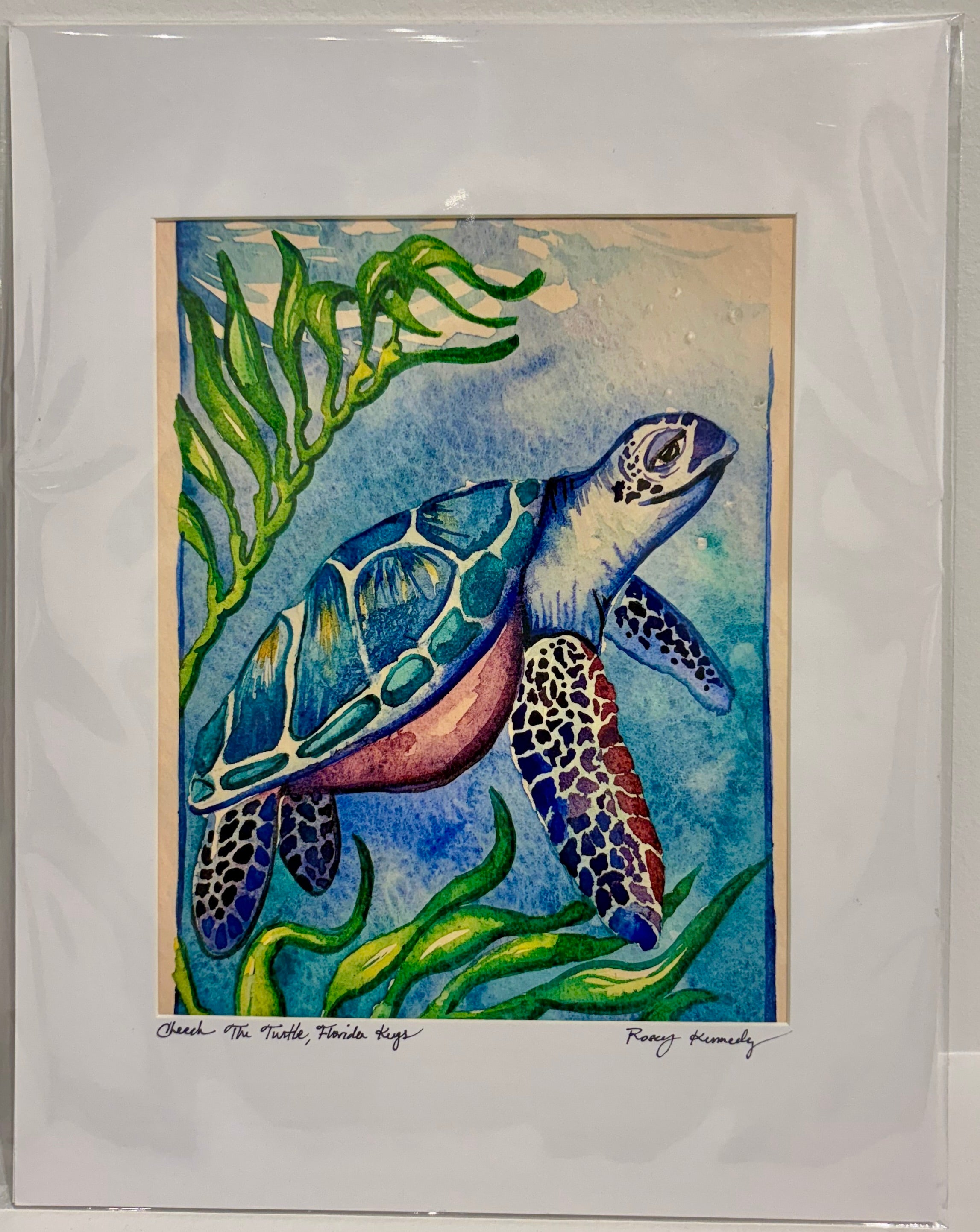 Cheech the Turtle (unframed)
