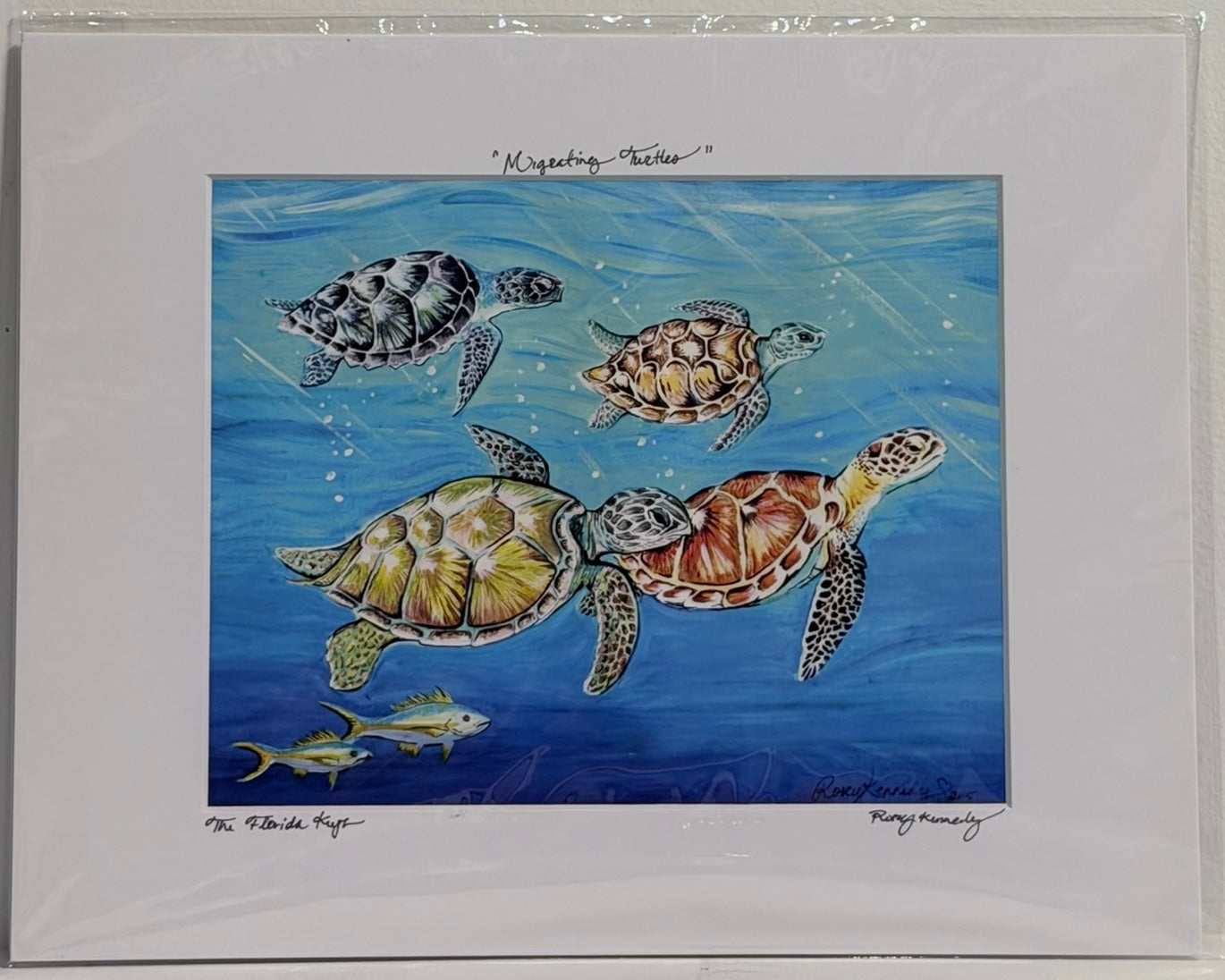 Migrating Turtles  (unframed)