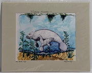 Nurturing Manatees (unframed)