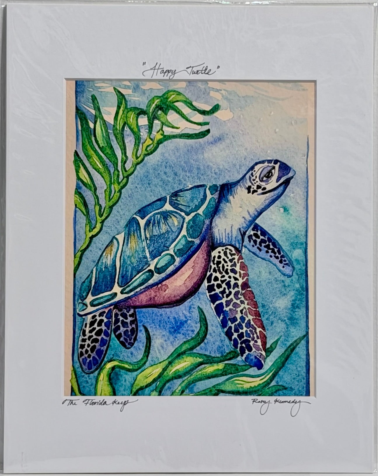 Cheech The Turtle (unframed)