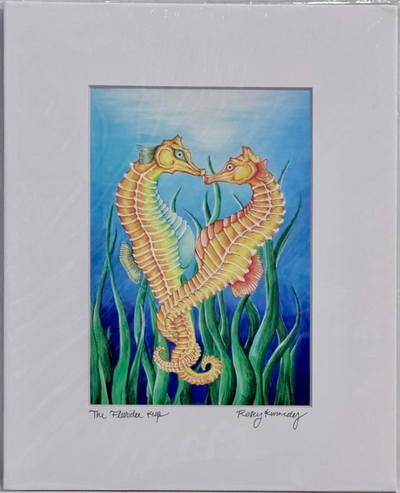 Pairing Seahorses (unframed)
