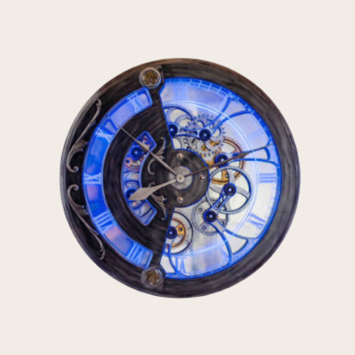 Behalf Clock (Gun Metal)