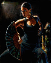 Celina con Abanico