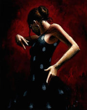 El Balle del Flamenco en Rojo with Polka Dots