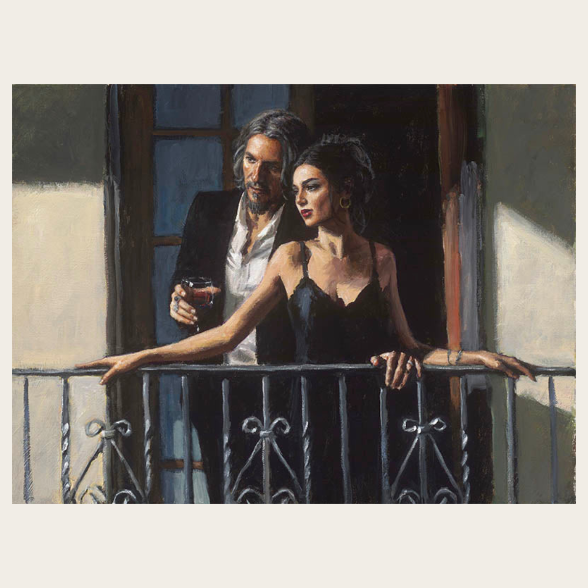 Fabian and Lucy at the Balcony II