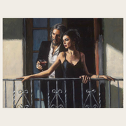 Fabian and Lucy at the Balcony II