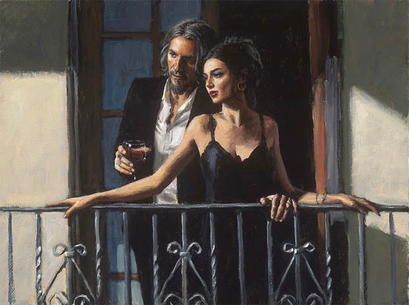 Fabian and Lucy at the Balcony II