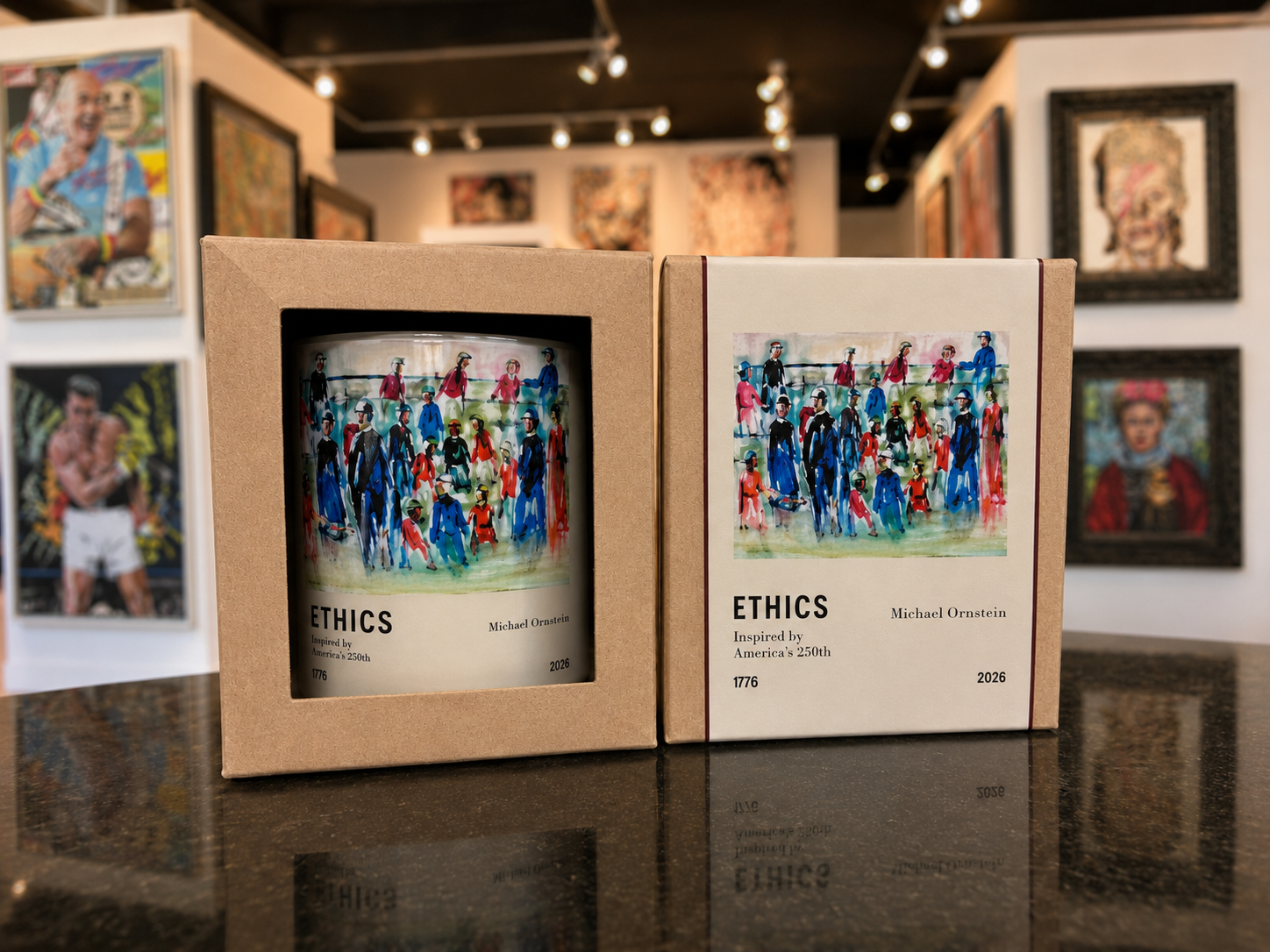 America 250 Limited Edition Artist Candle: Michael Marisi Laurens