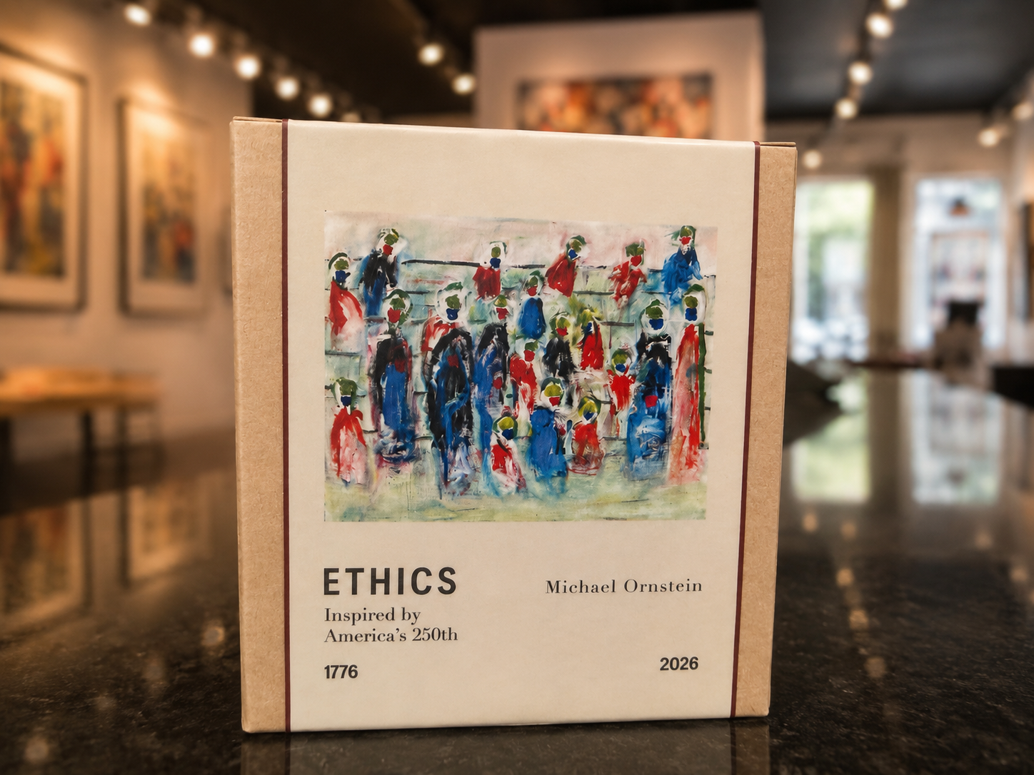 America 250 Limited Edition Artist Candle: Michael Marisi Laurens