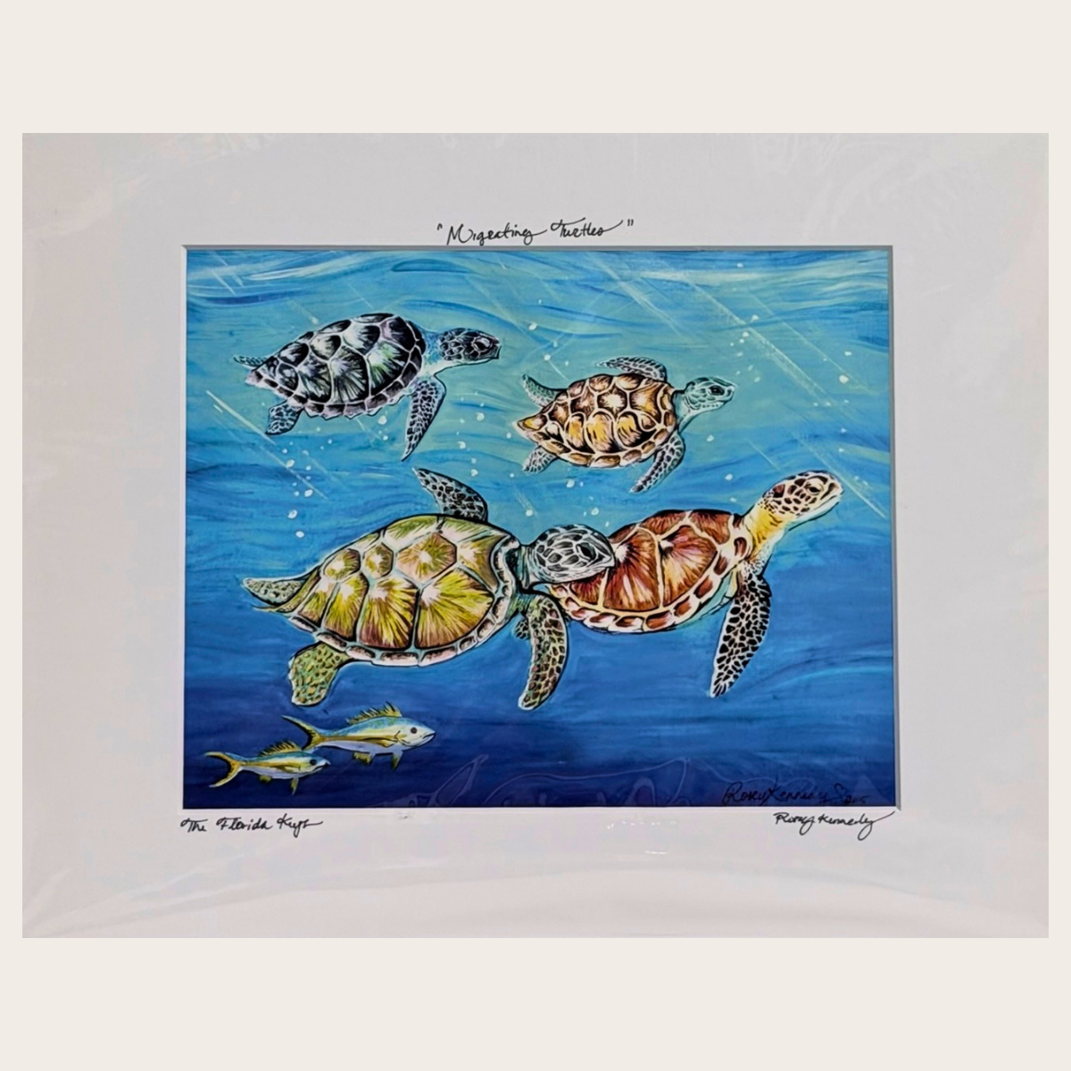 Migrating Turtles  (unframed)