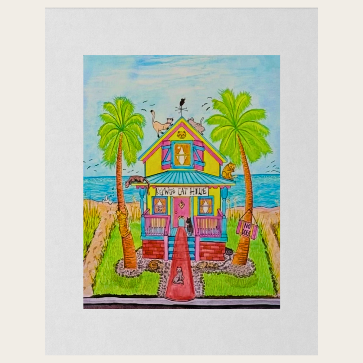 Cat House (unframed)