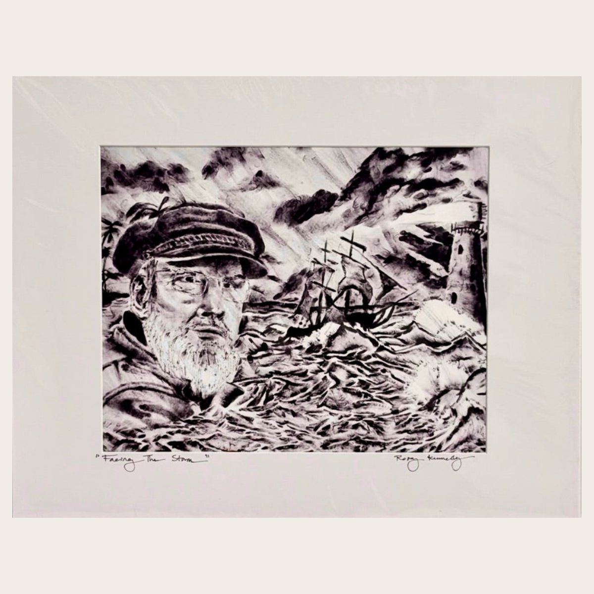 Embracing The Storm (unframed)
