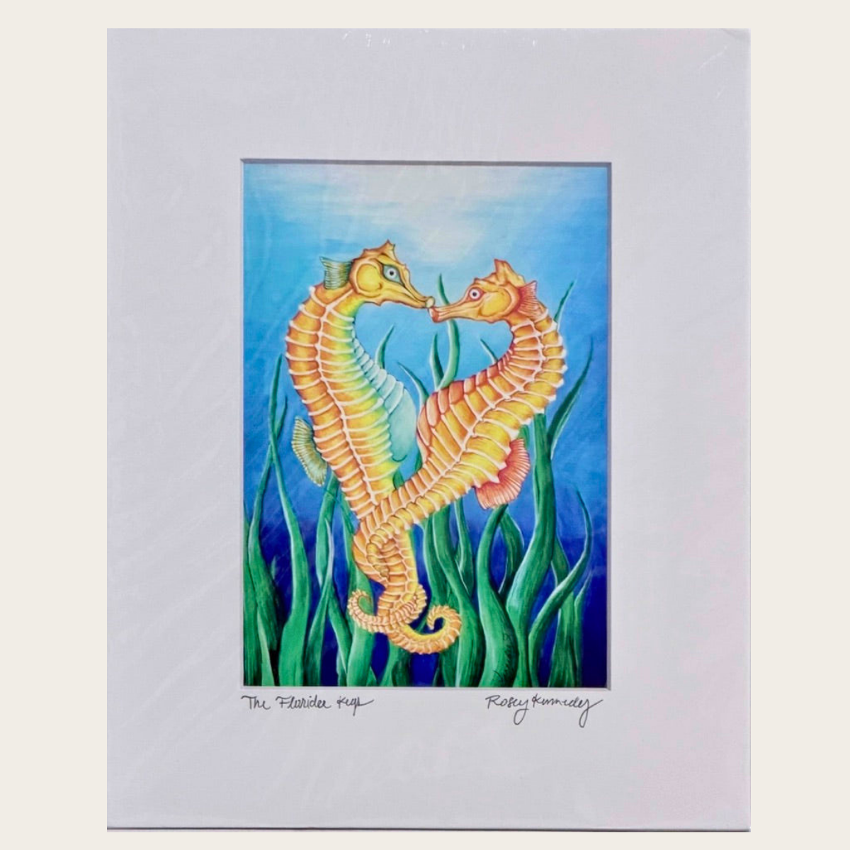 Pairing Seahorses (unframed)