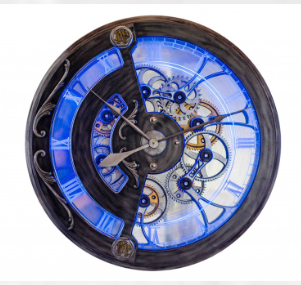 Behalf Clock (Gun Metal)