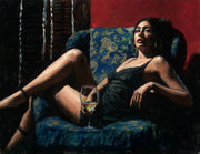 Vanessa in Blue Chair II