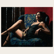 Vanessa in Blue Chair II