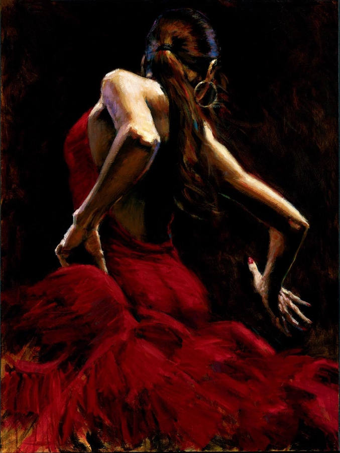 Dancer in Red